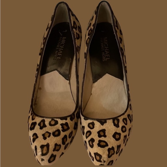 Michael Kors animal print heels - Picture 2 of 7